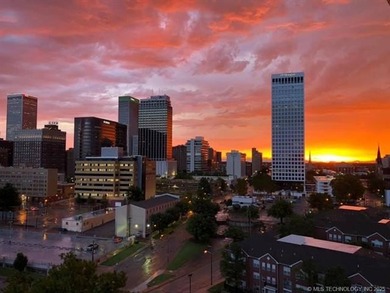 One of a kind downtown Tulsa cityscape view one-bedroom fully
