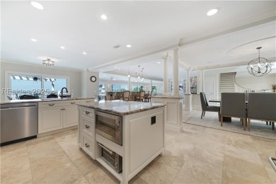 Stunning deep-water residence in Sea Pines features a private