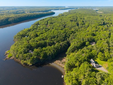 Just south of Fiddlers Reach, where the Kennebec River widens - photo 45
