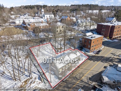 Situated in the heart of downtown Waldoboro, this distressed