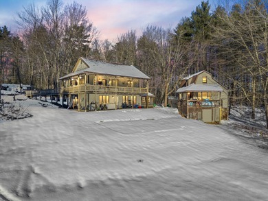 Set on a peaceful 3.3-acre parcel, this unique property offers
