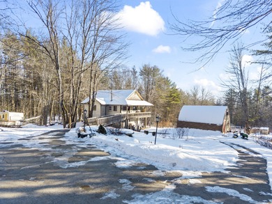 Set on a peaceful 3.3-acre parcel, this unique property offers