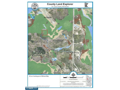 Private, 40-acre remote undeveloped hunting/recreational parcel - photo 3