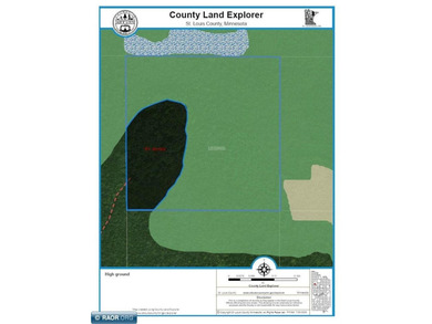 Private, 40-acre remote undeveloped hunting/recreational parcel - photo 5