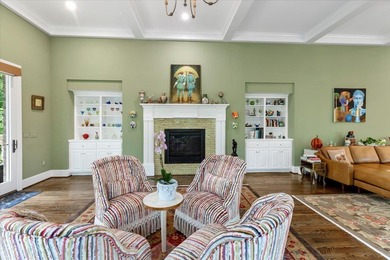 Beautiful nearly new custom built brick & stone home overlooking