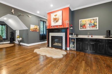 Beautiful nearly new custom built brick & stone home overlooking