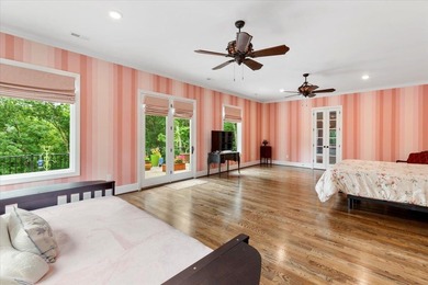 Beautiful nearly new custom built brick & stone home overlooking