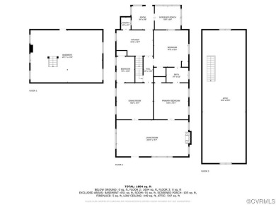 Charming 3-Bedroom, 1-Bathroom Home in Historic Farmville, VA