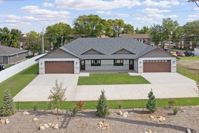 This zero-entry townhome features high-end finishes, including