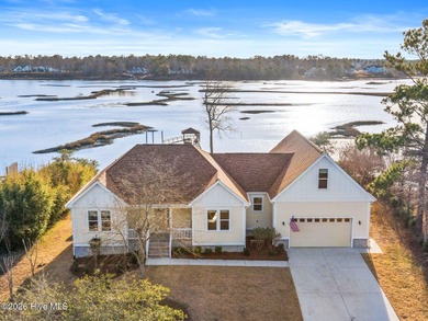 The stunning views from this home on a bluff overlooking