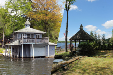 Lakefront future rebuild with 2 homes, boathouse, 0.3 level acres - Lake Home For Sale in Jefferson, New Jersey
