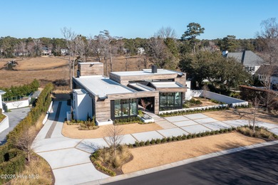 The Cypress House is a rare modern resort estate in Landfall's
