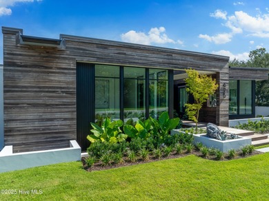 The Cypress House is a rare modern resort estate in Landfall's