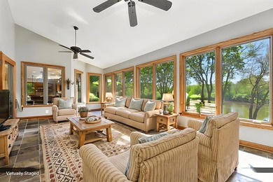 Majestic 244' Riverfront home in the highly desired, quiet