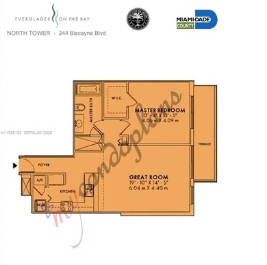 DOWNTOWN MIAMI VIZCAYNE CONDO Located on the 31st floor