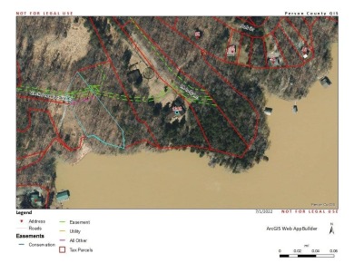 Gentle sloping lot with great views. 4 Br Perk. Off of Kelly - Lake Lot For Sale in Leasburg, North Carolina