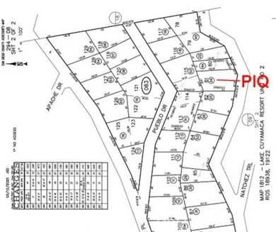 Lake Cuyamaca Lot For Sale in Julian California