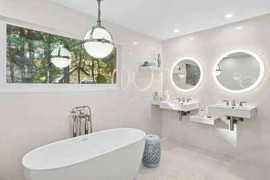 On a quiet lane, this newly renovated home blends modern design - photo 16