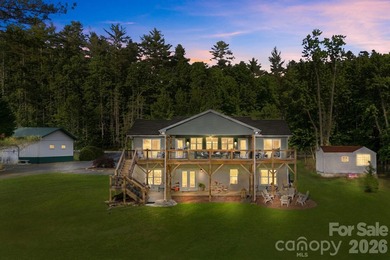 RIVERFRONT home on 2.4 acres in Linville Falls, where the sound - photo 29