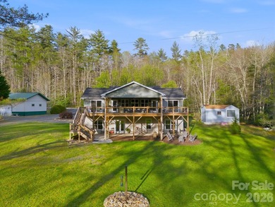 RIVERFRONT home on 2.4 acres in Linville Falls, where the sound - photo 32