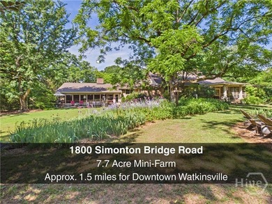 Lake Home For Sale in Watkinsville, Georgia