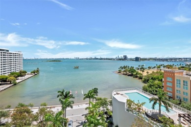 SPECTACULAR UNIT WITH DIRECT BAY VIEWS OF BISCAYNE BAY. 2 BED, 2
