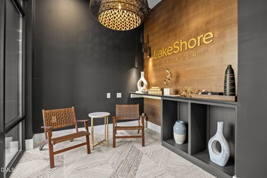 Lakeside living. First level condo conveniently situated on NCSU