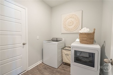 This single-story Hartford home design features an open space - photo 19