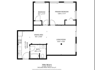 This beautiful 2-bedroom, 1-bath condo offers everything you