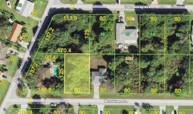 Port Charlotte Waterway Lakes Area Lot For Sale in Port Charlotte Florida