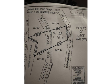 Lake Malone!! Great 1.16 +/- lakefront building lot on Lake - photo 12