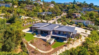 Newly built view home with modern design.  Elevator from garage