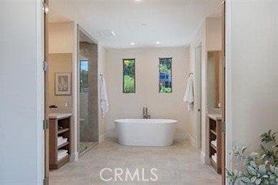 Newly built view home with modern design.  Elevator from garage