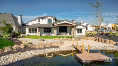 (private lake, pond, creek) Home Sale Pending in Eagle Idaho