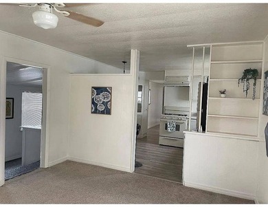 55+ Community. 2 Bed, one bath MH. Large living room and kitchen - photo 9