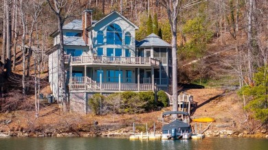 From the shores of Lake Santeetlah enjoy panoramic views of the - Lake Home For Sale in Robbinsville, North Carolina