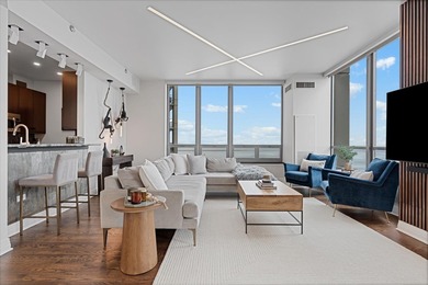 Enjoy east facing all lake, Ohio Street Beach, and Navy Pier