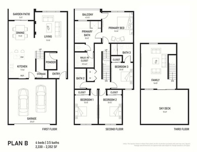 NEW CONSTRUCTION 4 bed, 3.5 bath, three-story townhome with sky - photo 8
