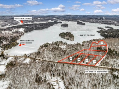 Cargill Pond Lot For Sale in Liberty Maine