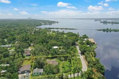 Caloosahatchee River Lot For Sale in Fort Myers Florida