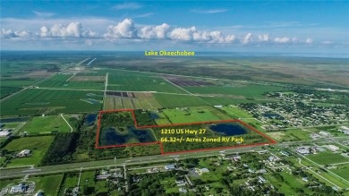 Lake Acreage For Sale in Moore Haven, Florida