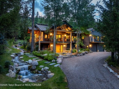 (private lake, pond, creek) Home Sale Pending in Teton Village Wyoming