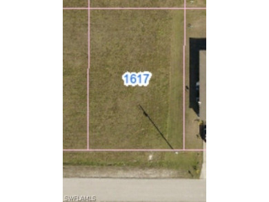 Cape Coral Area Lot For Sale in Cape Coral Florida
