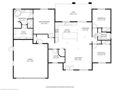 Welcome to this modern 3 bed, 2 bath home,2 car garage with - photo 50