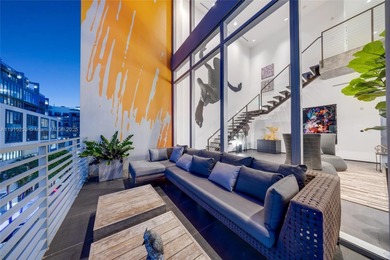 Atico Wynwood is a one-of-a-kind, two-level live/work penthouse