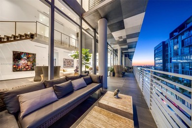 Atico Wynwood is a one-of-a-kind, two-level live/work penthouse