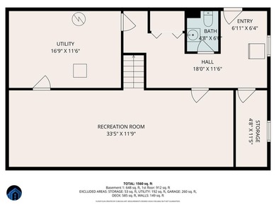 This one-level brick ranch offers plenty of potential and is - photo 56