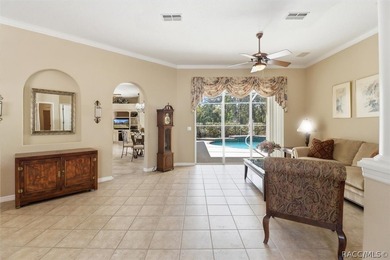 Located on a double lot, this Sugarmill Woods pool home is sure - photo 5
