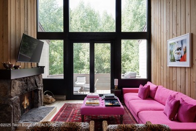 Lake Townhome/Townhouse For Sale in Wilson, Wyoming