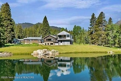 (private lake, pond, creek) Home For Sale in Wilson Wyoming